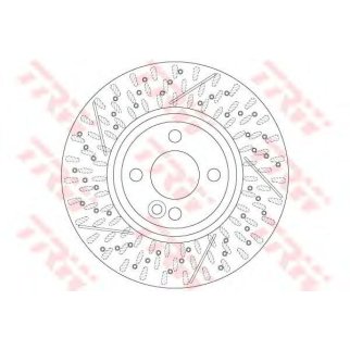 Диск торм.пер.MINI ONE,COOPER (R56) 06-13 294x22 перфорация фото