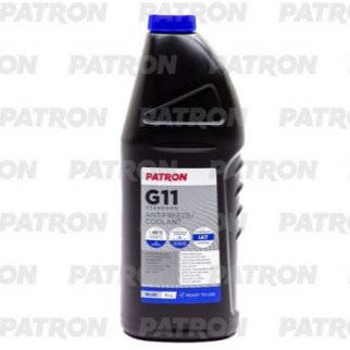 Антифриз 1кг (0.87л) - синий PATRON BLUE G11, TL 774-C, G011A8CA1, N600690, MAN 324 NF, MB 325.0, B0 фото