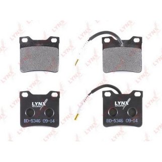 Колодки тормозные задние дисковые к-кт LYNXauto BD-5346 фото