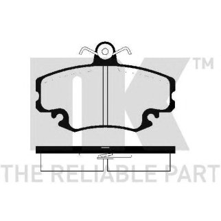 Колодки тормозные дисковые передние с датчиками износа,прижимной пластиной и аксессуарами / LADA Lar фото