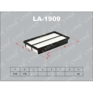 Фильтр воздушный LYNXauto LA-1909 фото