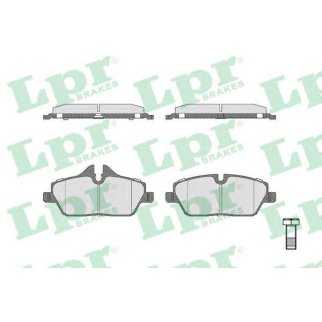 Колодки тормозные передние к-кт Lpr 05P1241 фото