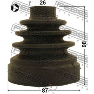 Пыльник ШРУСа FEBEST 2115-CA223LHT фото