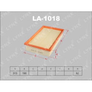 Фильтр воздушный LYNXauto LA-1018 фото
