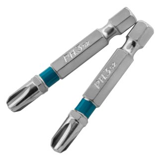 Набор бит PH3х50, сталь S2, 2шт GROSS фото