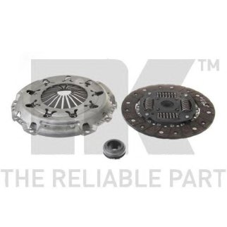 Комплект сцепления с выжимным подшипником-228mm / CITROEN Berlingo,C3,C4,Jumpy,Xsara Picasso,FIAT Sc фото