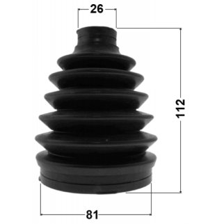 Пыльник ШРУСа FEBEST 0417-P-GA фото 2