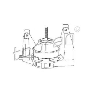 Опора двигателя правая topran 103730755 фото
