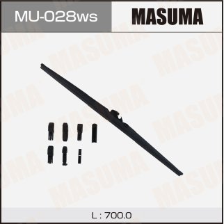 Щетка стеклоочистителя зимняя 700 мм каркасная 1 шт MASUMA Snow Blade MU-028ws фото