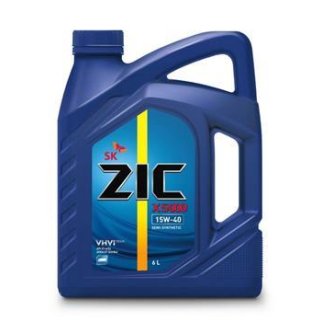 Масло моторное ZIC X5000 15W-40 полусинтетическое 6 л 172604 фото