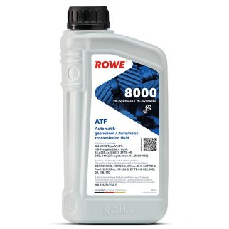 Масло трансмиссионное ROWE HIGHTEC ATF 800 DEXRON IIIG синт. 1л кр. фото