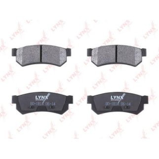Колодки тормозные задние дисковые к-кт LYNXauto BD-1814 фото