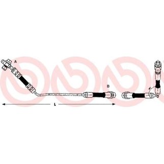 Шланг тормозной brembo T 06 014 фото
