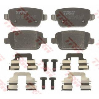 Колодки тормозные задние дисковые к-кт TRW GDB1732 фото