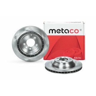Диск тормозной задний metaco 3060-221 фото 3