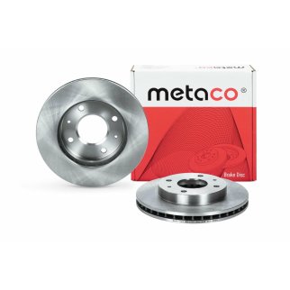 Диск тормозной передний вентилируемый metaco 3050-130 фото 3