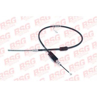 Трос ручного тормоза - зад. лев. transit v184 01- фото