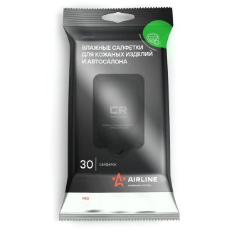 Салфетки влажные для кожаных изделий и автосалона PRO (30 шт.) (ANKS02) фото