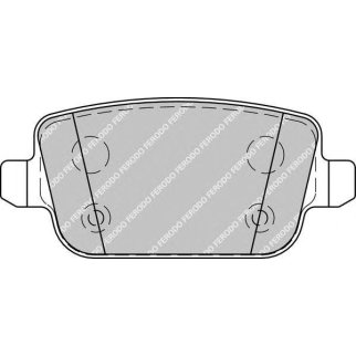 Колодки тормозные к-кт FERODO FDB1917 фото