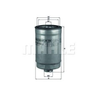 Фильтр топливный MAHLE KC 226 фото