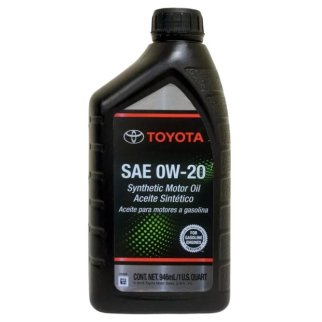 Масло моторное TOYOTA Motor Oil 0W-20 синтетическое 0,946 л 00279-0WQTE-6S фото
