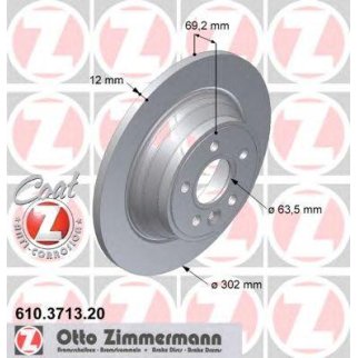 Тормозной диск Coat Z фото
