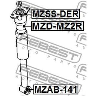 Отбойник амортизатора FEBEST MZD-MZ2R фото