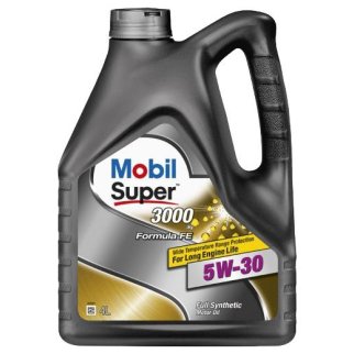 Масло моторное Mobil Super 3000 X1 Formula FE синтетическое 5W-30 SL/SN/CF 4л. фото