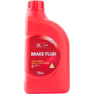 Жидкость тормозная Hyundai DOT4 - 1 литр-- фото