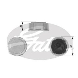Крышка бачка расширительного FORD Escort,Mondeo,Transit,Sierra,Scorpio GATES фото