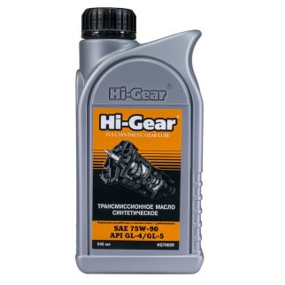 Масло трансмиссионное HiGear GEAR LUBE 75W90 GL-4/5 946мл фото