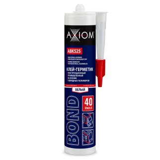 Герметик для швов белый 280мл AXIOM фото