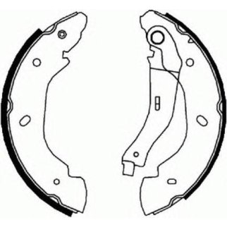 Колодки бараб. FORD TRANSIT 2000-2014 фото