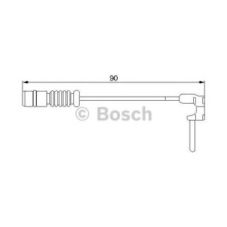 Датчик износа колодок BOSCH _1 987 474 901 фото