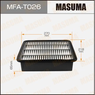 Фильтр воздушный Masuma MFA-T026 фото