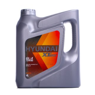 HYUNDAI XTeer Gear Oil-4 75W-90 4л масло трансм. фото