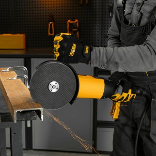 DENZEL 26912 Машина шлифовальная угловая AG180-2000, 2000 Вт, 180 мм, 8500 об/мин фото 17