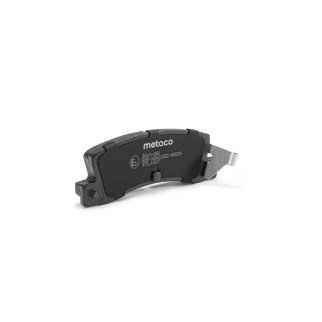 Колодки тормозные задние дисковые к-кт metaco 3010-080 фото 2