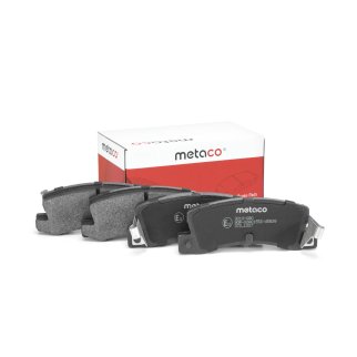 Колодки тормозные задние дисковые к-кт metaco 3010-080 фото