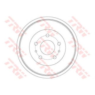 Барабан тормозной TRW DB4427 фото