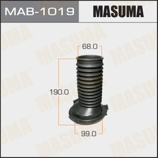 Пыльник амортизатора Masuma MAB-1019 фото