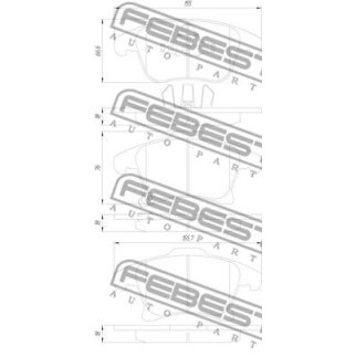 Колодки тормозные передние фото
