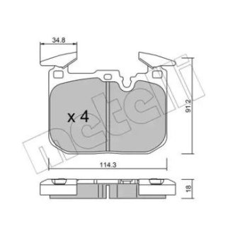 Колодки тормозные фото