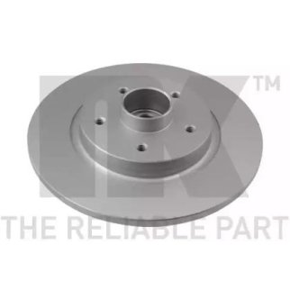 Диск тормозной задний (в сборе с подшипником и кольцом АВС) с антикорозийным покрытием (274x11mm) / фото