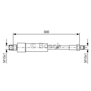 Шланг тормозной BOSCH 1 987 476 074 фото