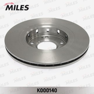 Диск тормозной передний вентилируемый MILES K000140 фото 2