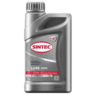 Масло моторное SINTEC LUXE 5000 10W40 SL/CF п/синт. 1л фото