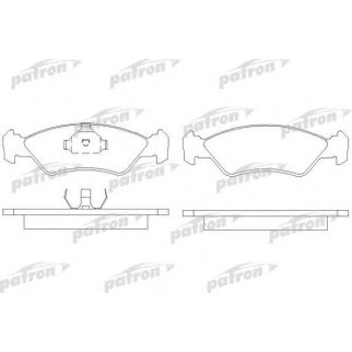 Колодки тормозные PATRON PBP589 фото