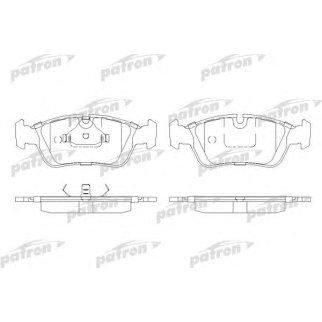 Колодки тормозные PATRON PBP725 фото