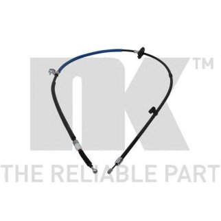 905021_трос ручника лев.! Chevrolet Orlando 1.8/2/0D 11> фото